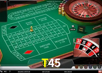 Cassino ao vivo com dealers reais na T45